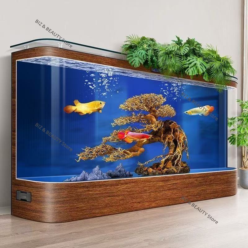 Aquarium Fish Low Maintenance - Acuario de Vidrio Extra Grande de