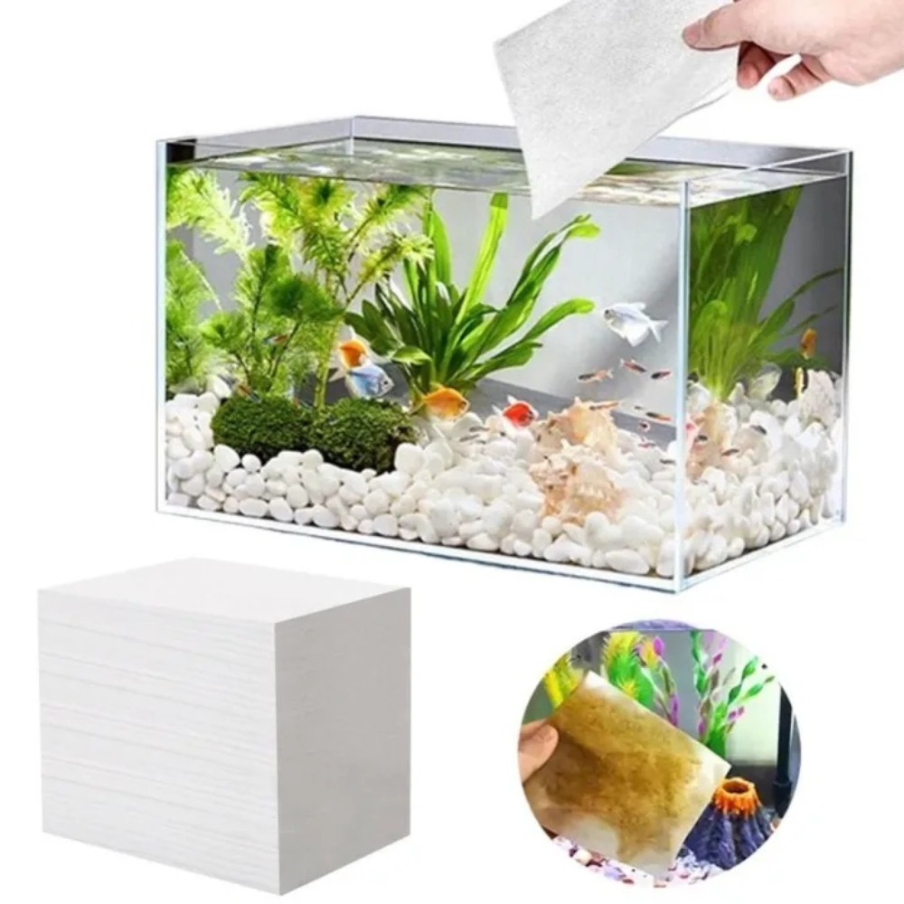 Aquarium Fish Yellow - 50 Piezas de Papel Absorbente Multifuncional