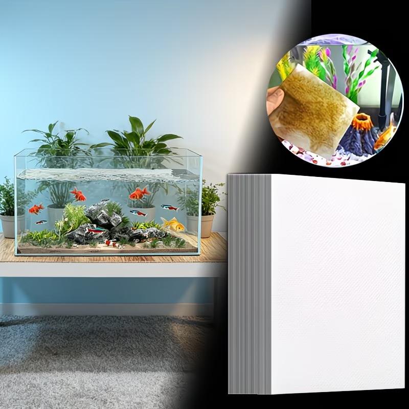 Aquarium Fish Yellow - Nuevas 50/300 Piezas de Láminas Absorbentes