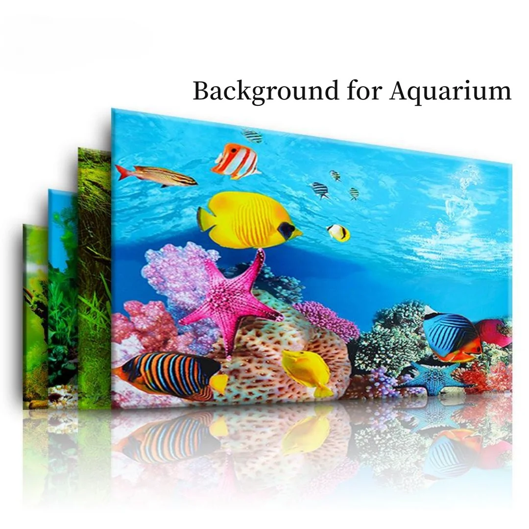 Aquarium Fish Tank Price - Fondo acuario pegatina 3D cartel decoración