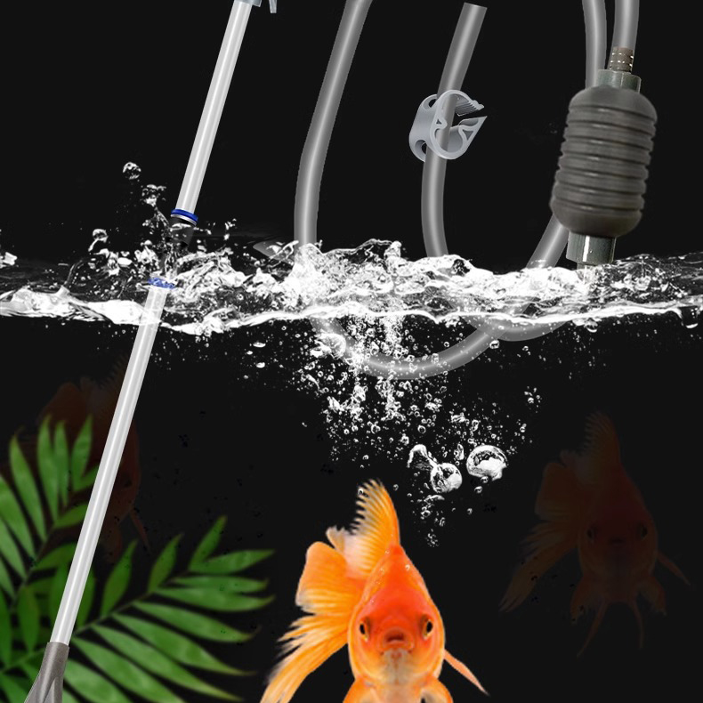 Sifón de vacío para acuarios g - Aquarium Fish Tank Cleaner reseña y precio