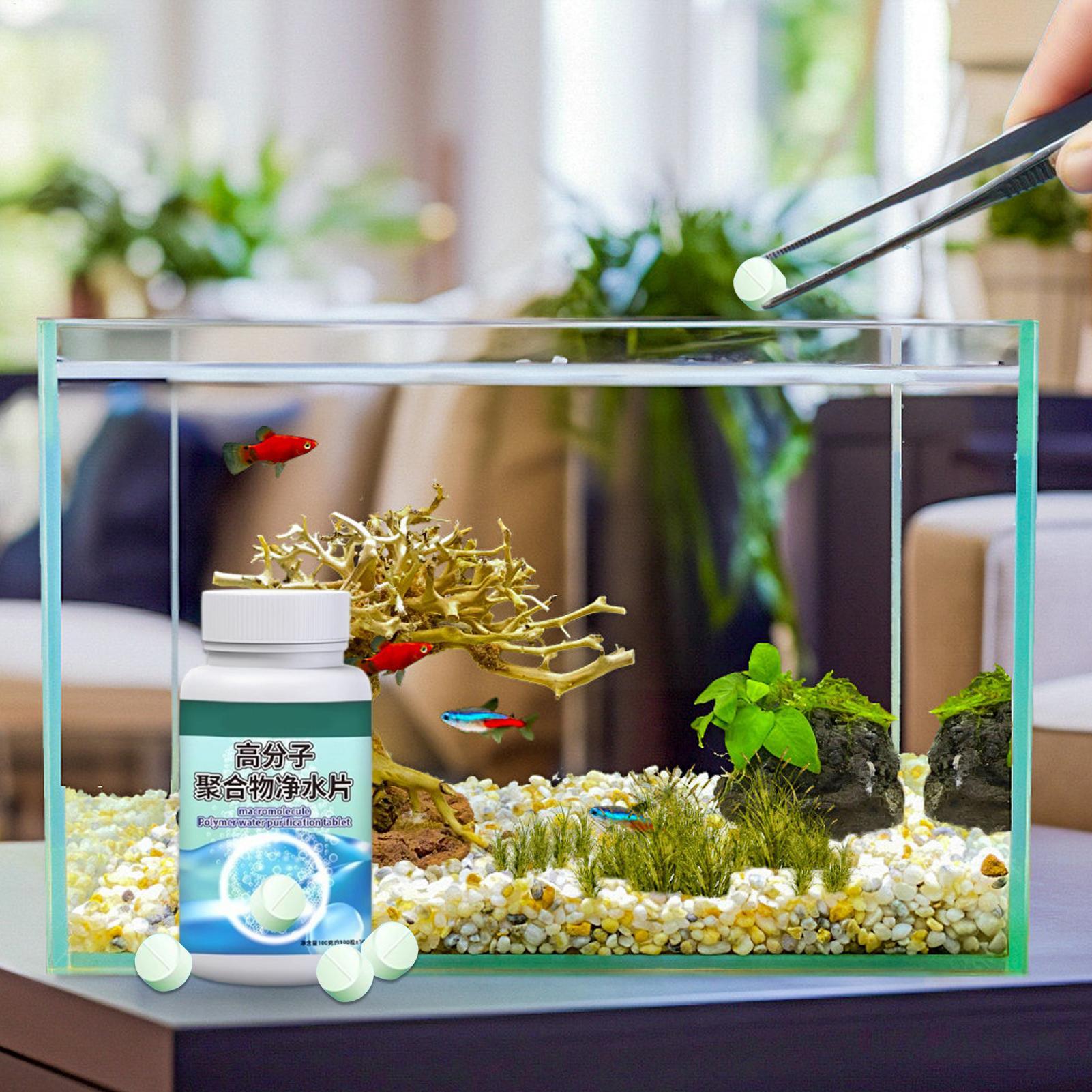 Removedor de algas para peces, - Aquarium Fish Tank Cleaner reseña y precio
