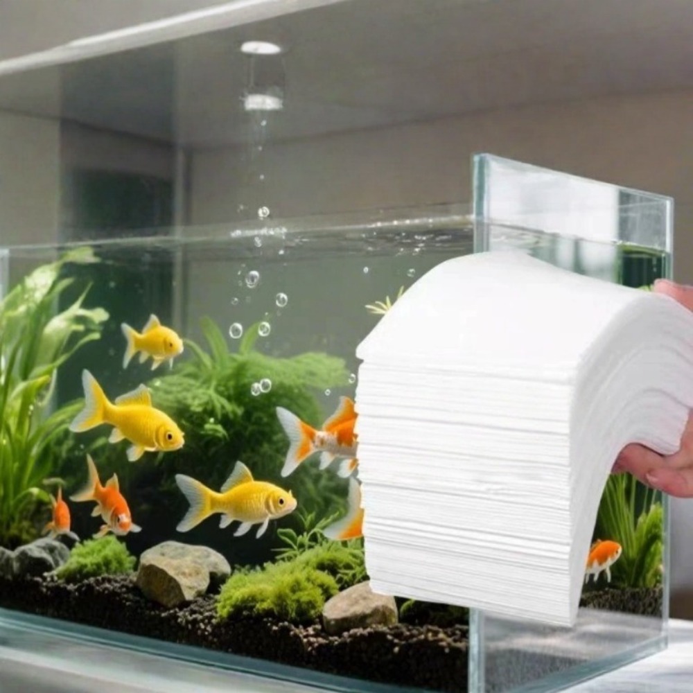 50 Piezas de Papel Absorbente  - Aquarium Fish Yellow reseña y precio