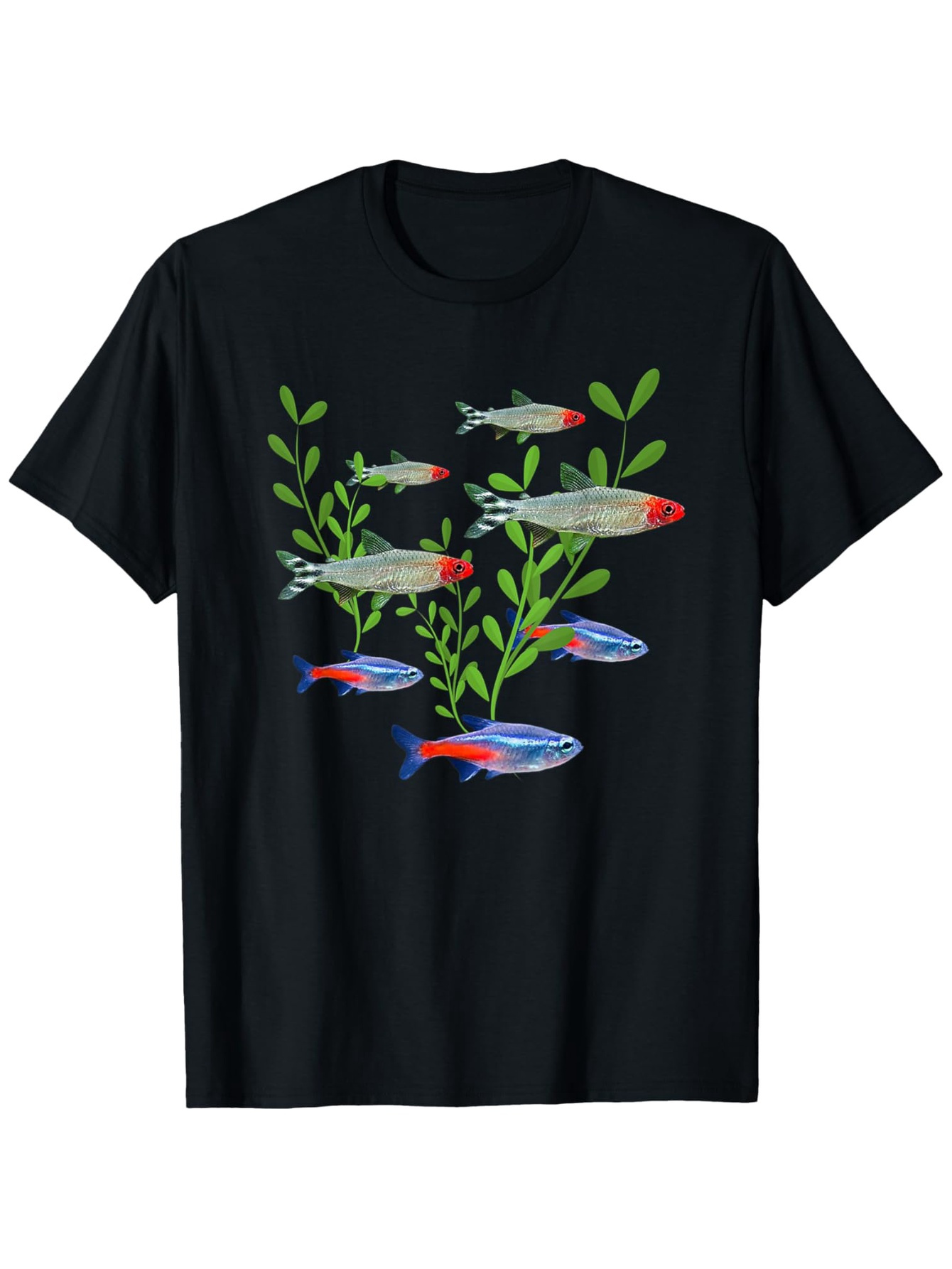 Camiseta con estampado de pece - Tetra Fish In Aquarium reseña y precio