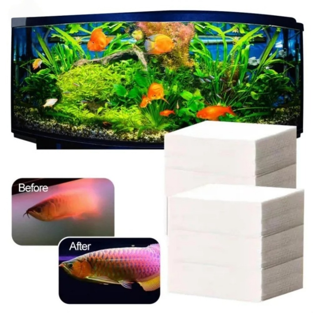 50 Piezas de Papel Absorbente  - Aquarium Fish Yellow reseña y precio