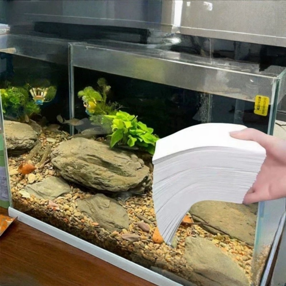 50 Piezas de Papel Absorbente  - Aquarium Fish Yellow reseña y precio
