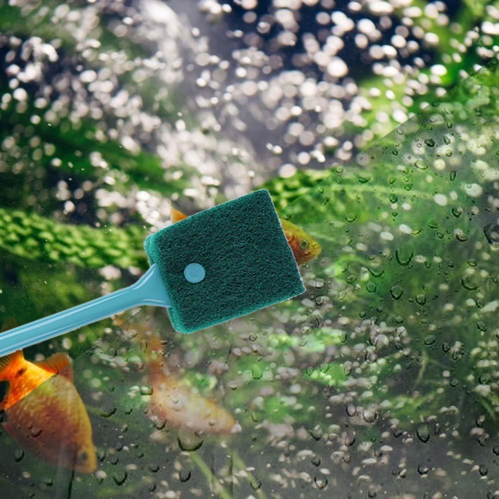 Limpiador de esponja para acua - Aquarium Fish Tank Cleaner reseña y precio