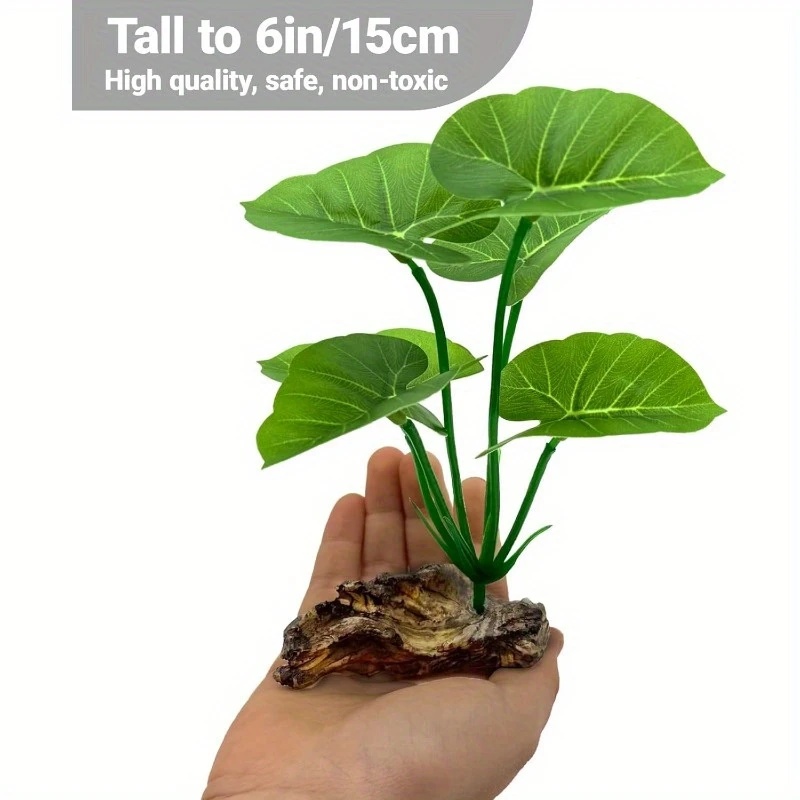 Plantas artificiales para acua - Aquarium Fish Low Maintenance reseña y precio