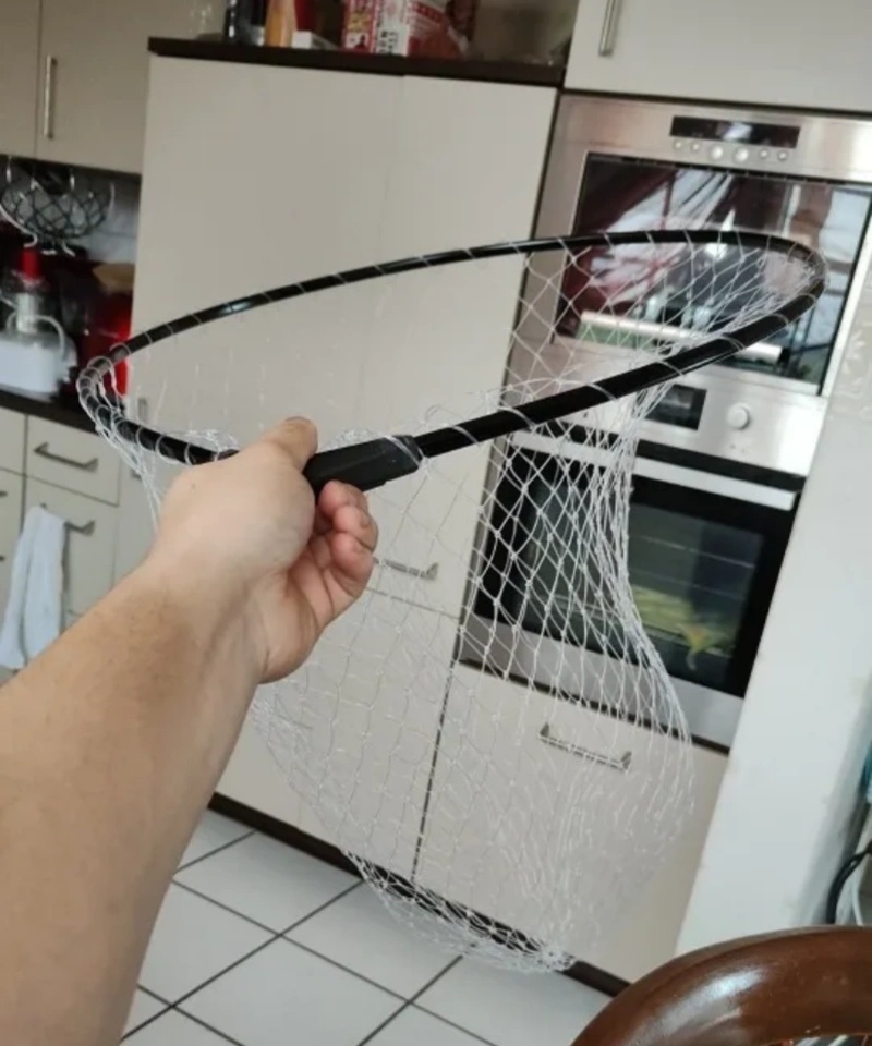 Red de pesca de doble línea de - Fish Net Handle reseña y precio