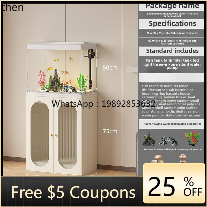 YGG - Nuevo Acuario de Lujo pa - Aquarium Fish Glass reseña y precio