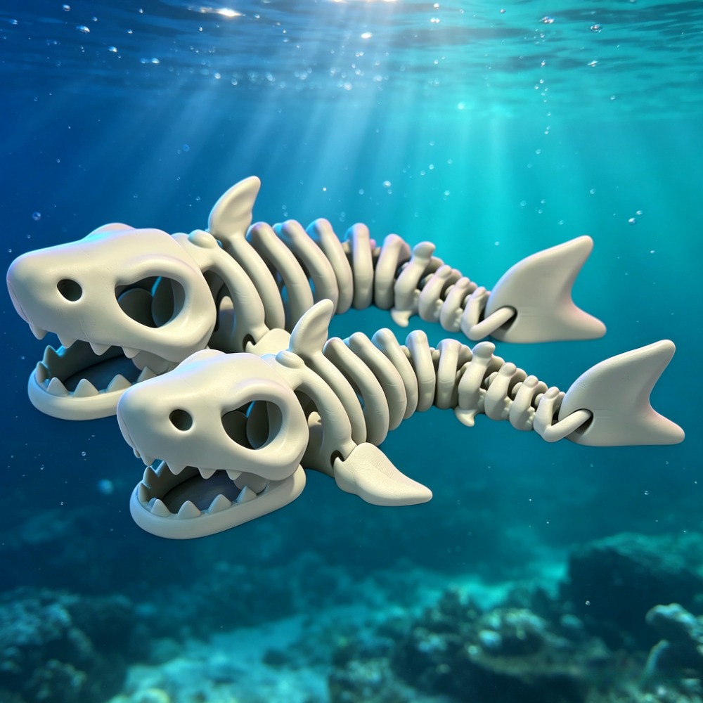 Esqueleto de Tiburón Decorativ - Aquarium Fish Tank Price reseña y precio