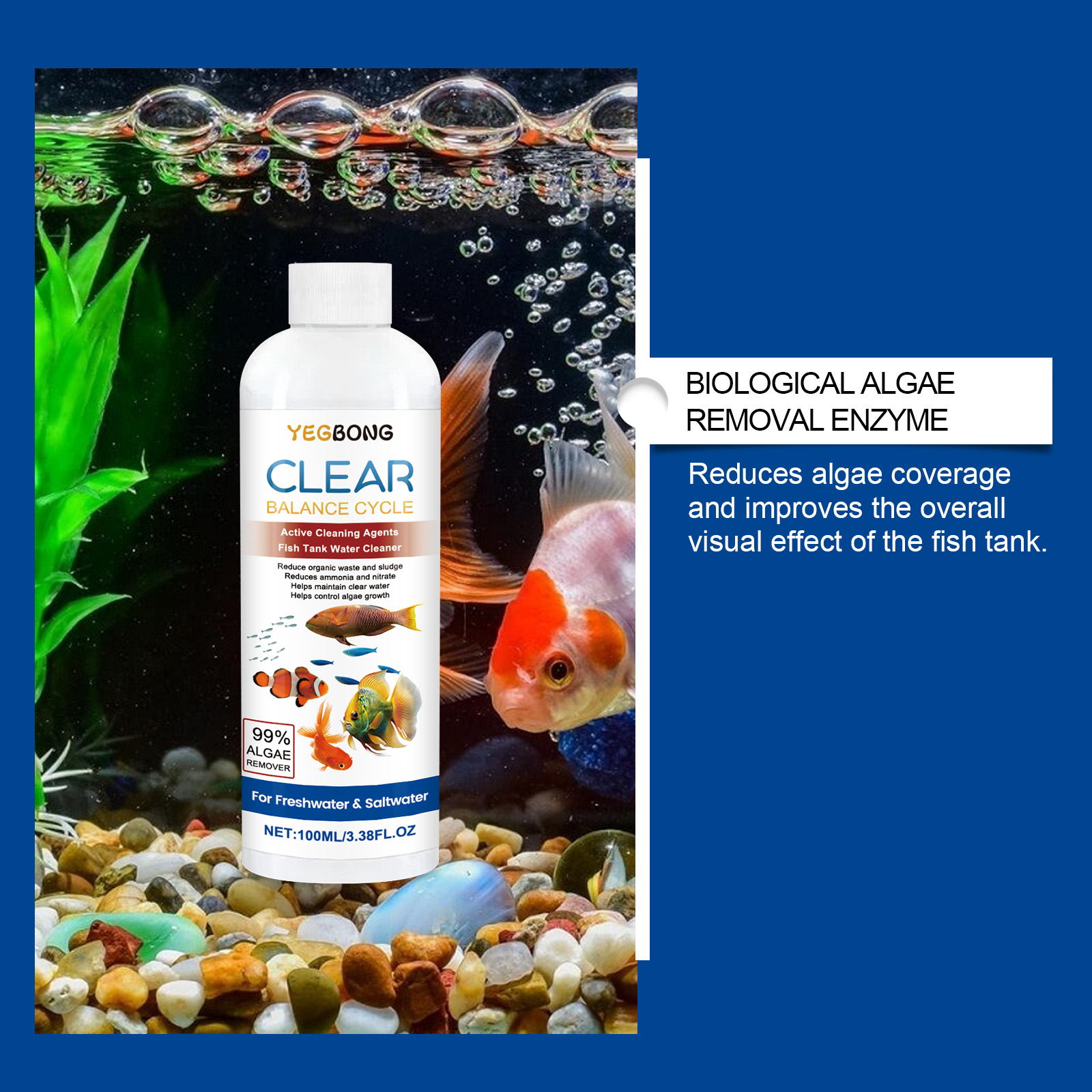 Clarificador de agua para acua - Aquarium Fish Tank Cleaner reseña y precio