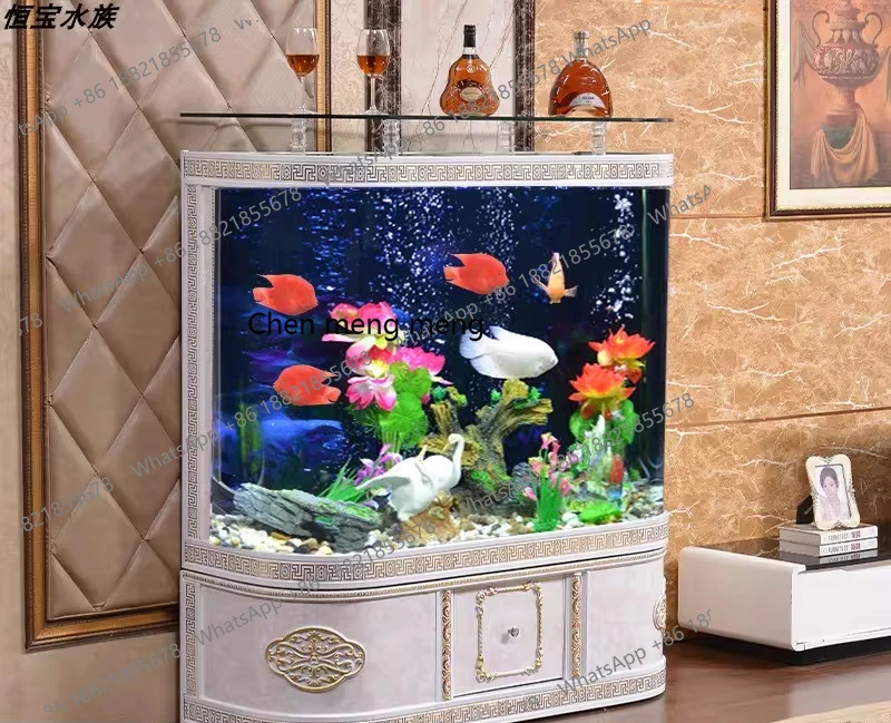 Acuario curvo moderno y sencil - Aquarium Fish For Sale reseña y precio
