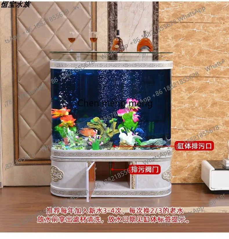Acuario curvo moderno y sencil - Aquarium Fish For Sale reseña y precio