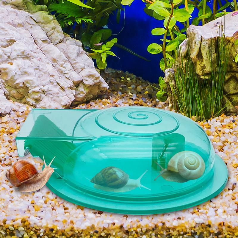 Atrapamoscas transparente para - Aquarium Fish Tank Cleaner reseña y precio
