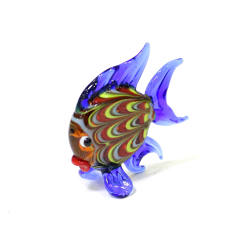Mini figuritas de peces tropic - Aquarium Fish Glass reseña y precio