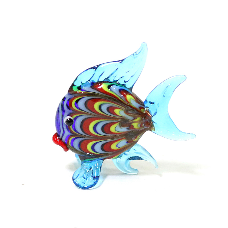 Mini figuritas de peces tropic - Aquarium Fish Glass reseña y precio