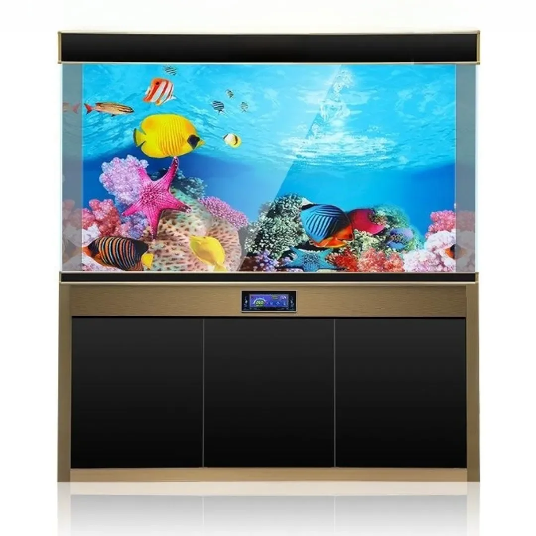 Fondo acuario pegatina 3D cart - Aquarium Fish Tank Price reseña y precio