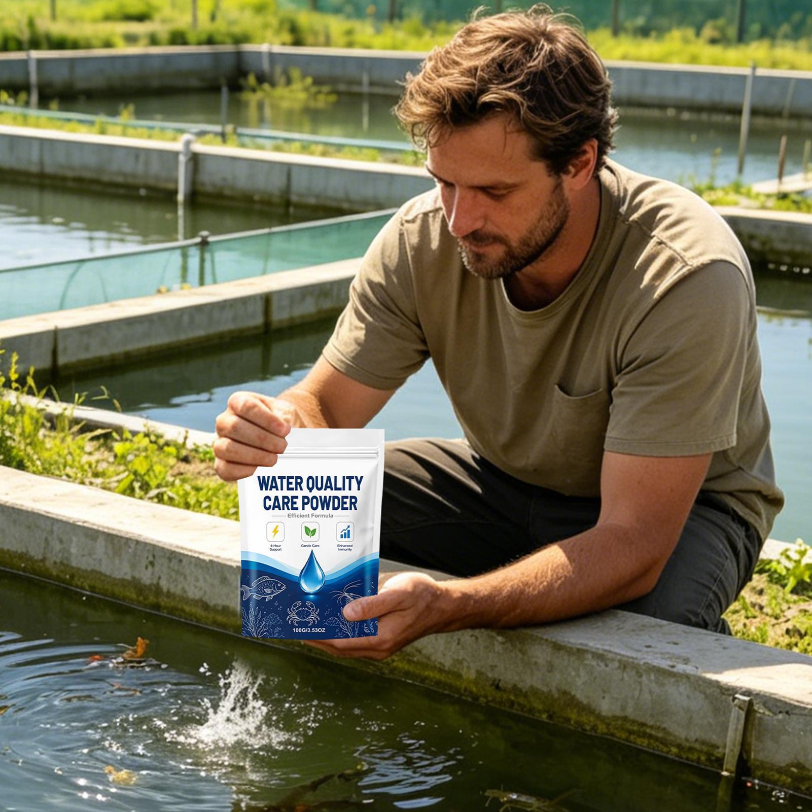 Polvo Clarificador de Agua par - Aquarium Fish Tank Cleaner reseña y precio
