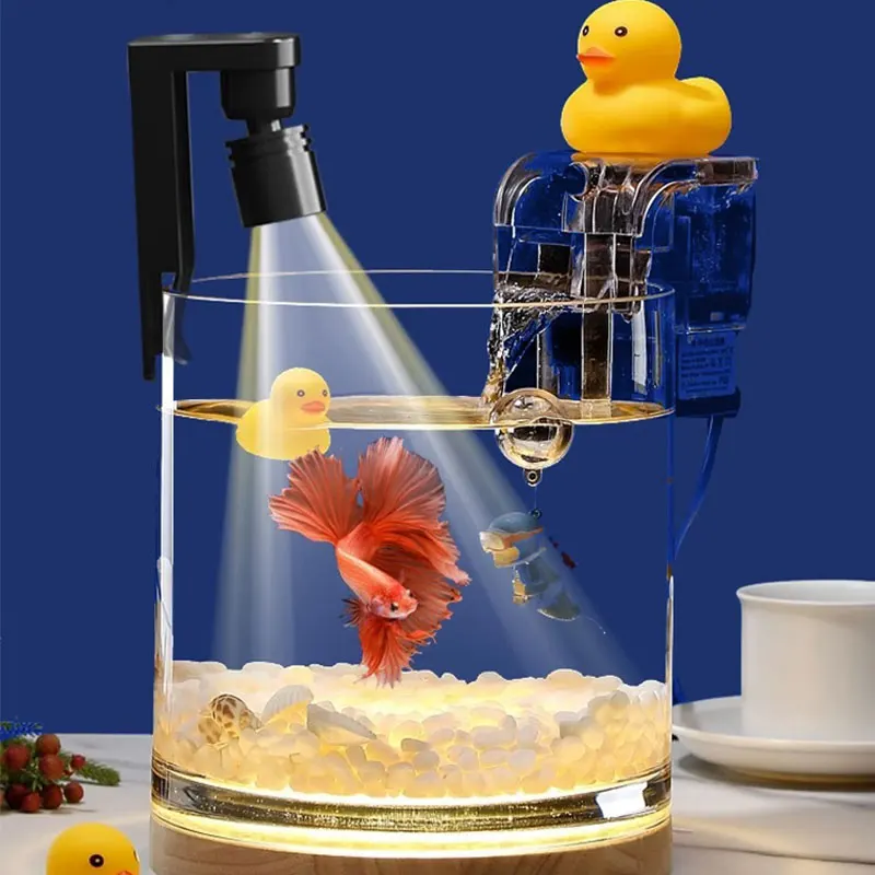 Luz de abrazadera USB impermea - Aquarium Fish Yellow reseña y precio