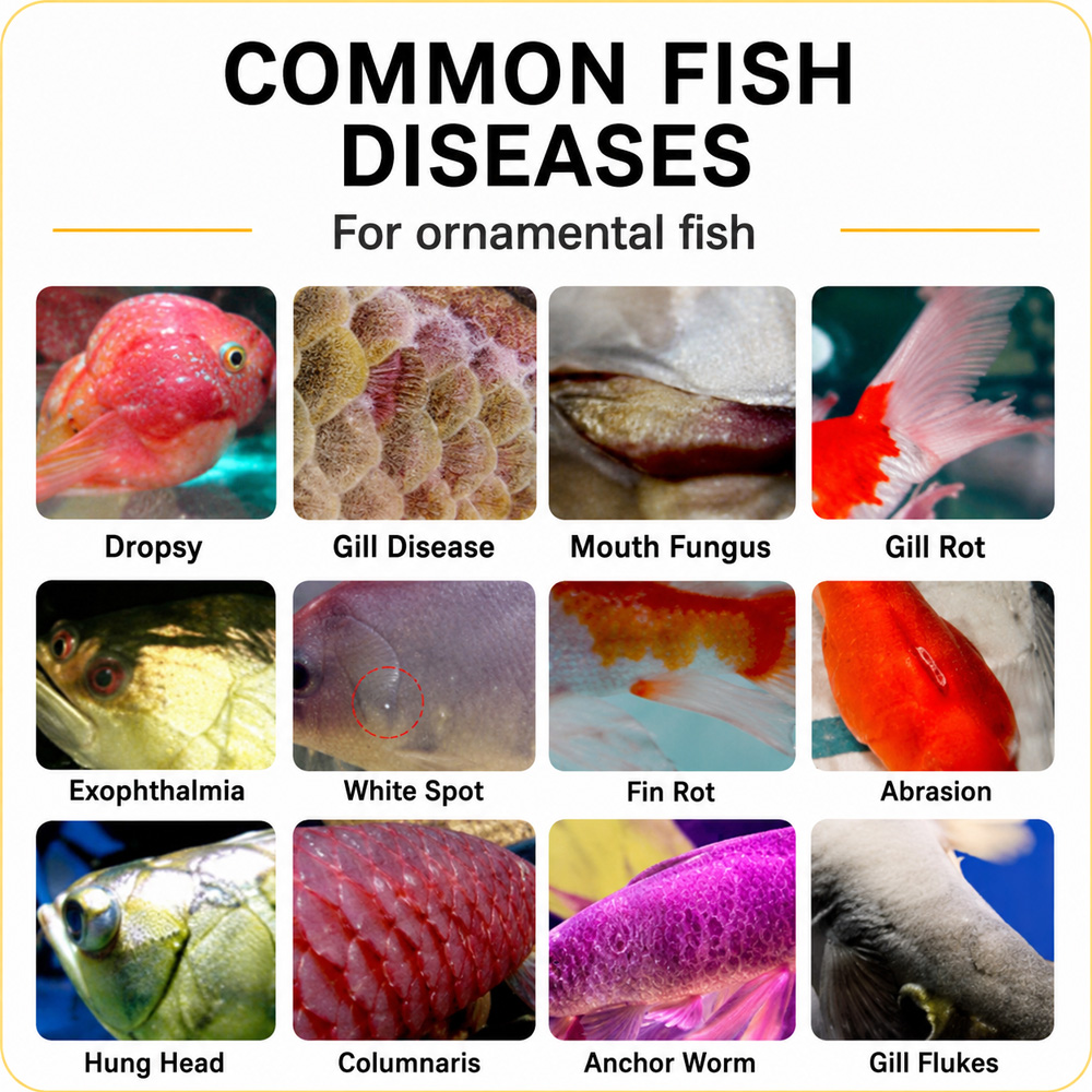 Gránulos de Polvo Amarillo de  - Aquarium Fish Yellow reseña y precio