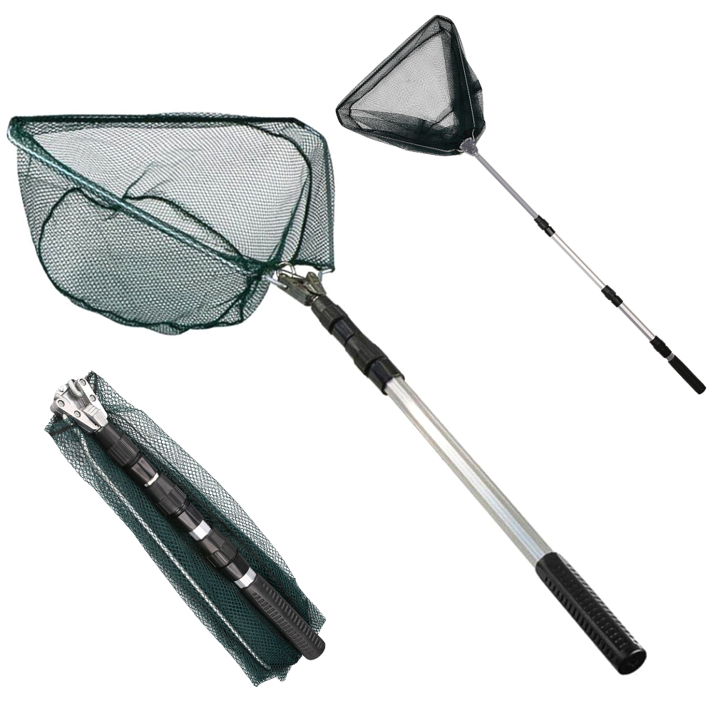 1 red de pesca plegable ultral - Fish Net Handle reseña y precio