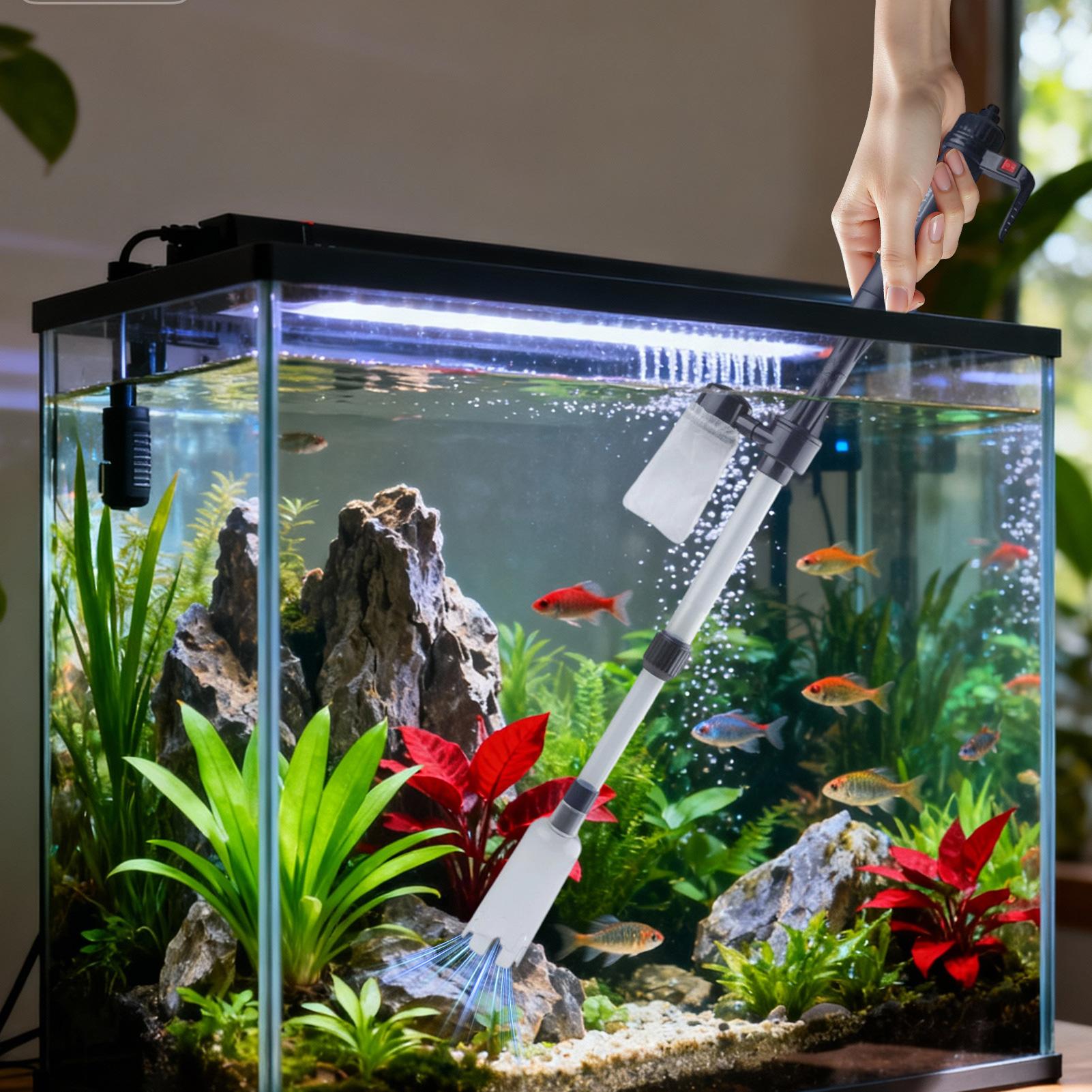 Limpiador de Grava para Acuari - Aquarium Fish Tank Cleaner reseña y precio