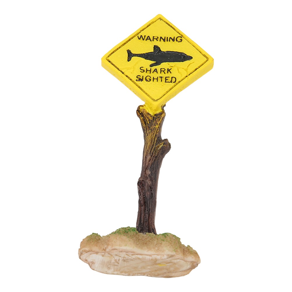 Tablero de advertencia de tibu - Aquarium Fish Yellow reseña y precio