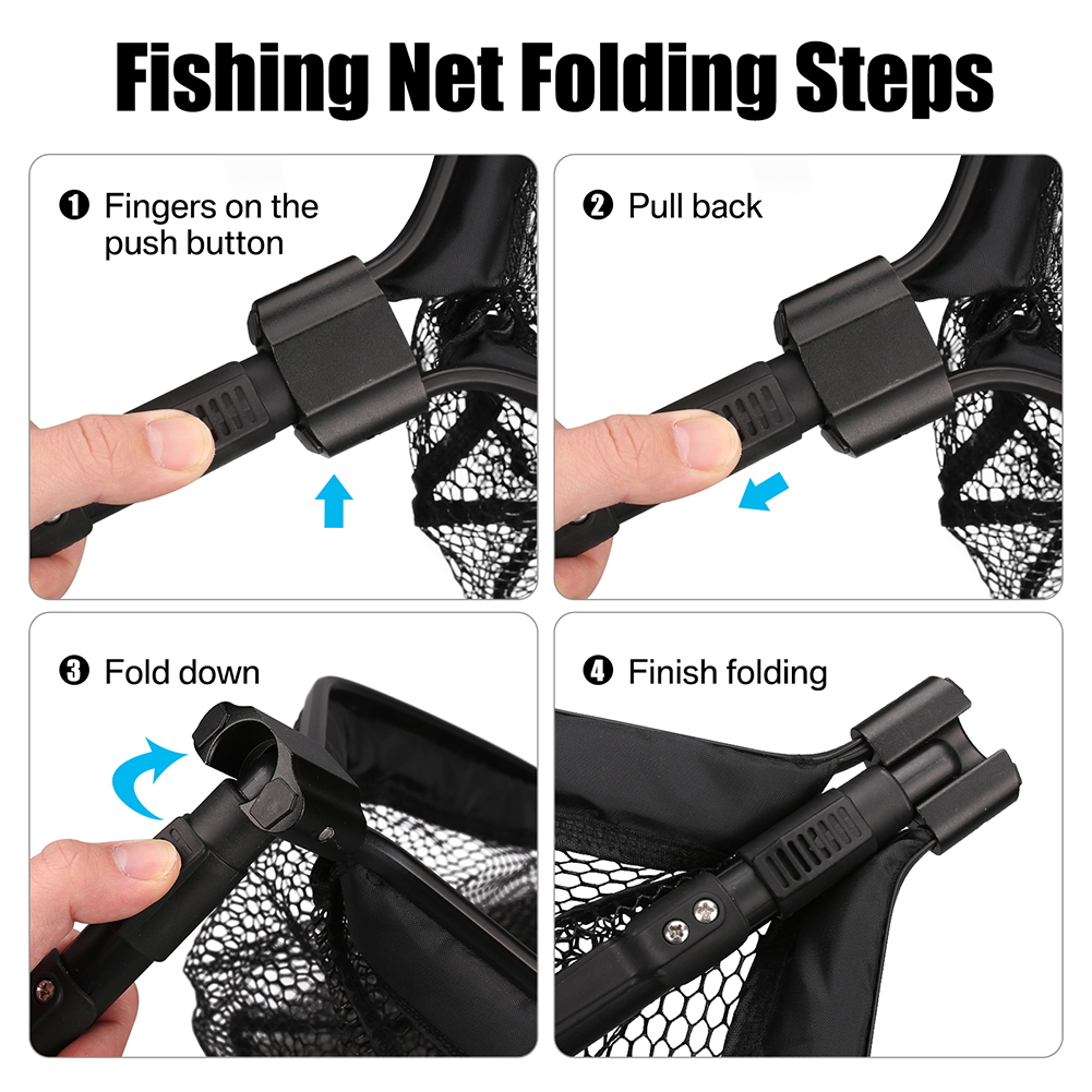 Red de Pesca Flotante para Pes - Fish Net Handle reseña y precio