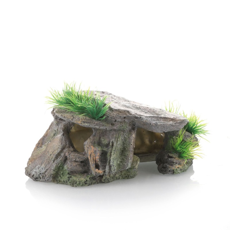 Cueva de Resina para Reptiles, - Aquarium Fish Hide reseña y precio