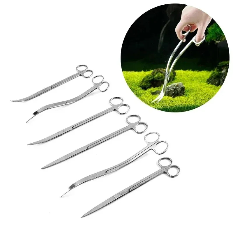 Tijeras para acuario, herramie - Aquarium Fish Tank Cleaner reseña y precio